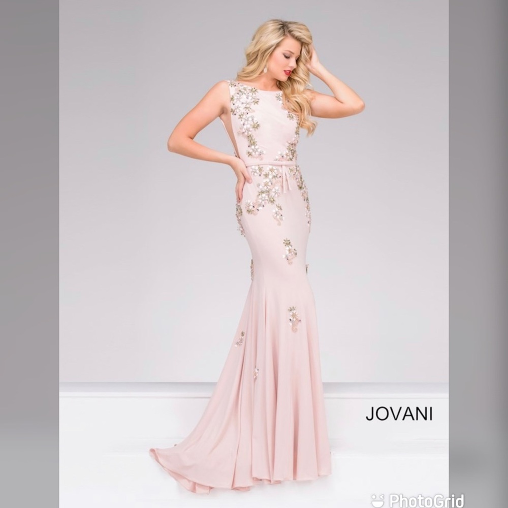 Jovani Blush Gown
